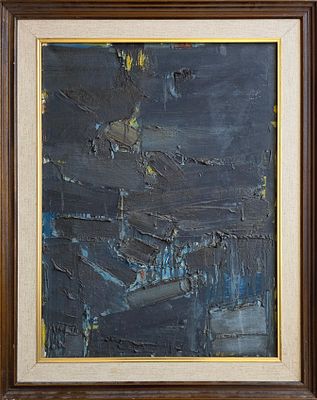 MATI BASIS - Technique: OIL ON CANVAS Size: 73x55 Date: 1960