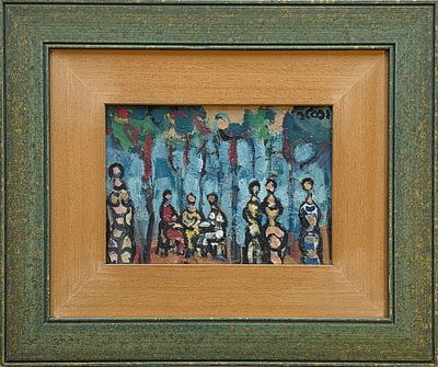 JACOB WEXLER - Technique: OIL ON CANVAS Size: 17X24