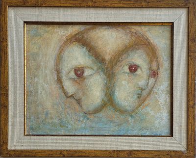 BELA BRISSEL - Technique: OIL ON ARTIST BOARD Size: 30X38