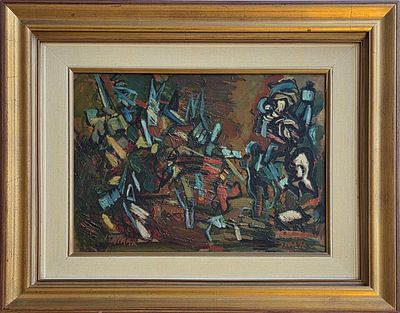 ITAMAR SIANI - Technique: OIL ON WOOD Size: 29x38