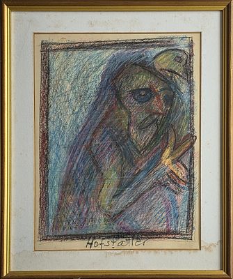 OSIAS HOFFSTATTER - Technique: PASTEL Size: 70X50