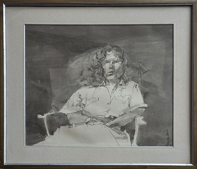 YOSEF HIRSCH - Technique: INK Size: 35X41