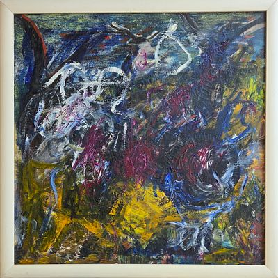 PESACH SALBOSKI - Technique: OIL ON CANVAS Size: 76X76