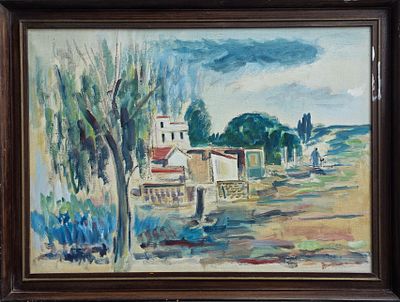 DAVID HENDLER - Technique: OIL ON CANVAS Size: 50x70