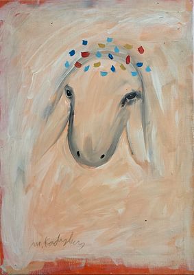 MENASHE KADISHMAN - Technique: ACRYLIC ON CANVAS Size: 70X50