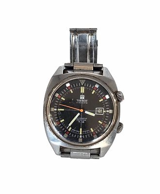 שעון TISSOT VISODATE SEA STAR, מנגנון אוטומטי , במצב עבודה , וינטג' שנות ה 60-70 
