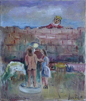 ALBERT GOLDMAN - Technique: OIL ON CANVAS Size: 60x50