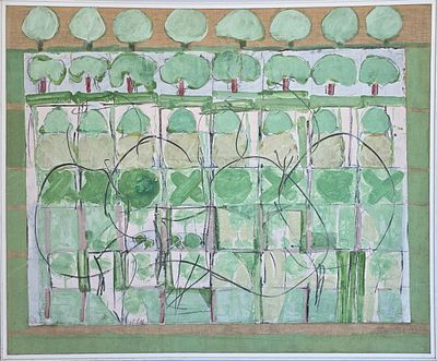 SHIMON AVNI - Technique: OIL ON CANVAS Size: 90x110