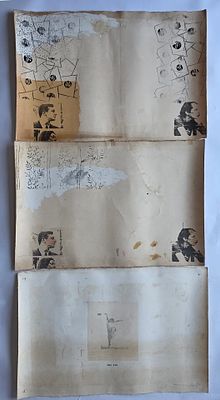 HENRY SHELESNYAK - Technique: 3 LITHOGRAPHS, 1 SIGNED BY HAND Size: 76X56