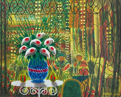 SCHRAGA ALONI - Technique: OIL ON ARTIST BOARD Size: 40x50