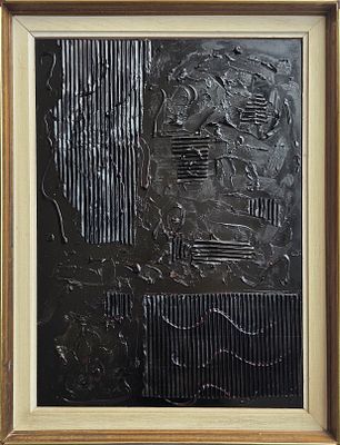 דוד כפתורי - טכניקה: שמן וקולאז' על מזוניט 
מידות: 70X50