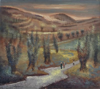 אלברט גולדמן - טכניקה: שמן על בד מידות: 66x75