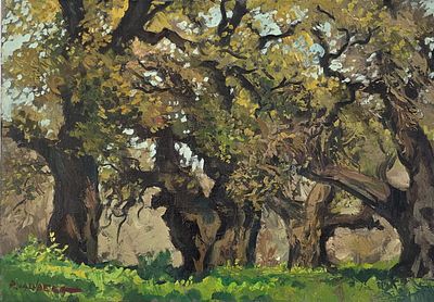 ROBERT ROSENBERG - Technique: OIL ON CANVAS Size: 35x50