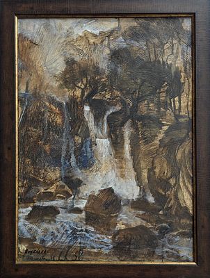 ROBERT ROSENBERG - Technique: OIL ON CANVAS Size: 70x50