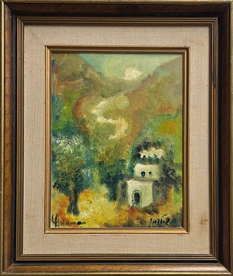 ALBERT GOLDMAN - Technique: OIL ON CANVAS BOARD Size: 40x30