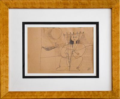 AVRAHAM NATON - Technique: DRAWING Size: 18x25