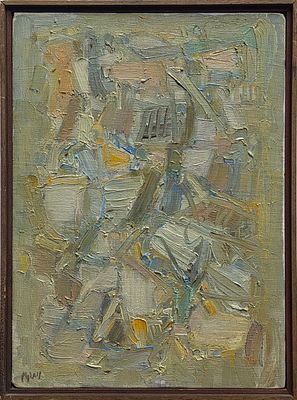 SHLOMO VITKIN - Technique: OIL ON CANVAS Size: 34x24