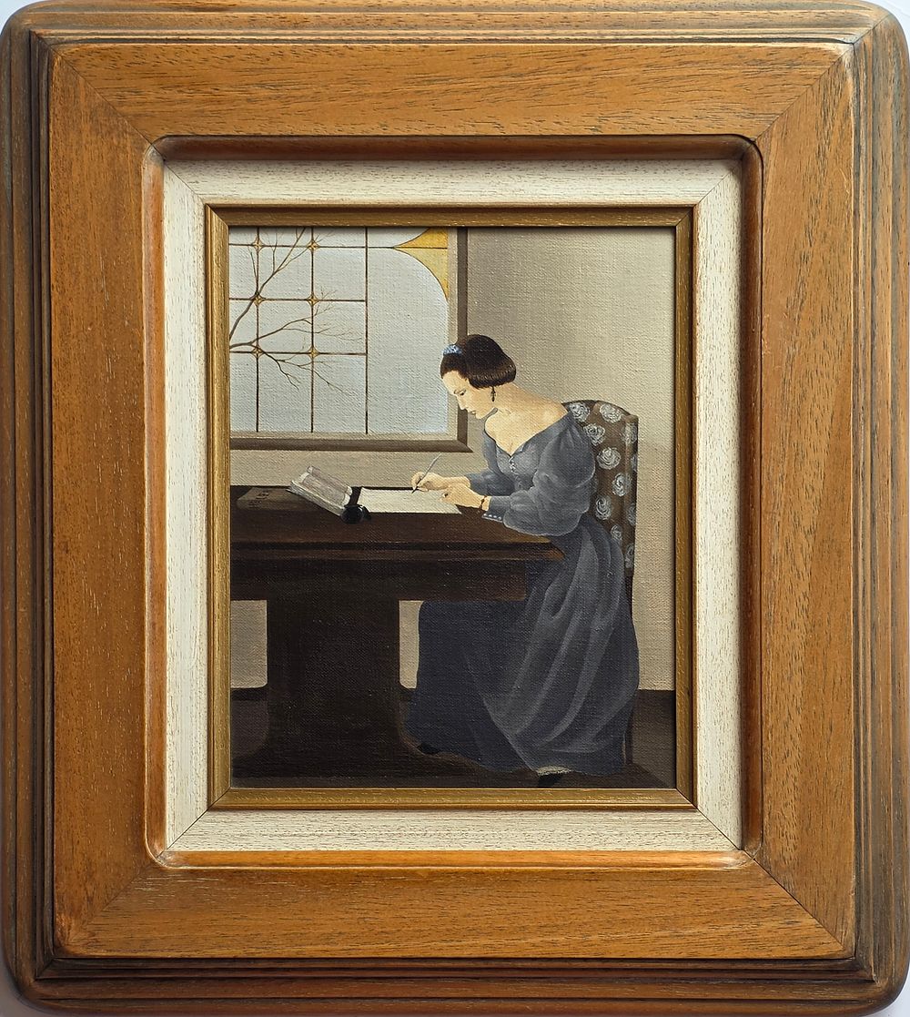 LARISSA HELLER - Technique: OIL ON ARTIST BOARD 
Size: 27x21