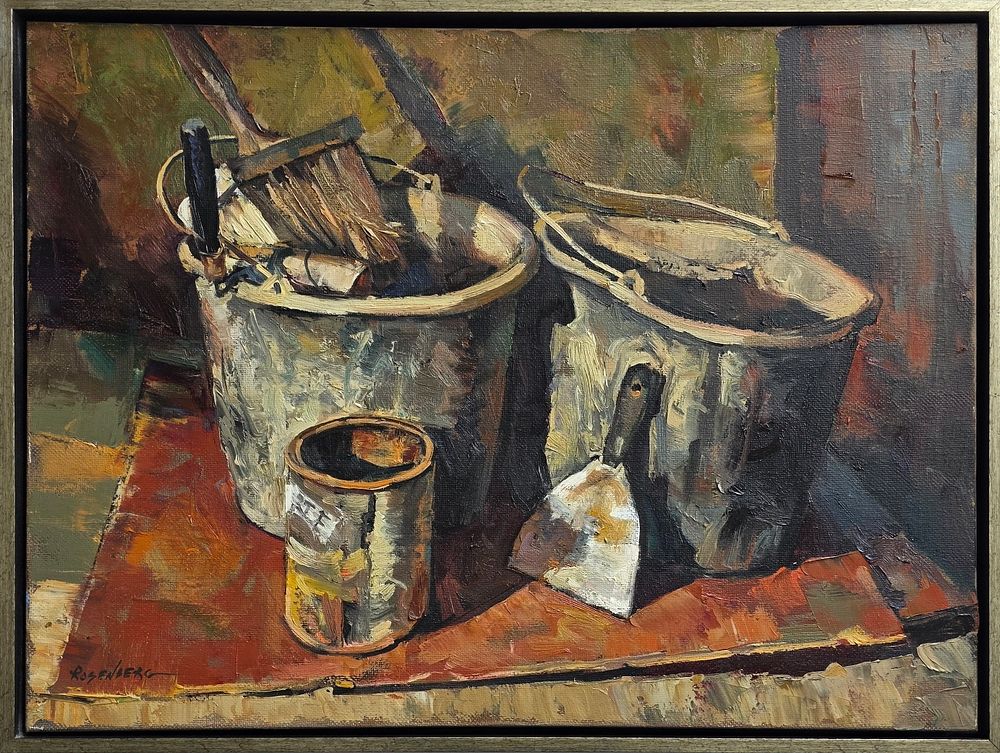 ROBERT ROSENBERG - Technique: OIL ON CANVAS Size: 60x80