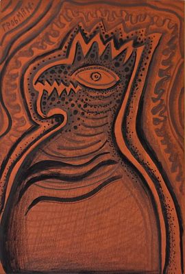 MICHAEL GROBMAN - Technique: INK Size: 24x17