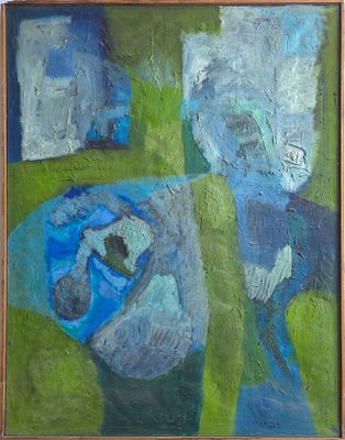 DAVID CAFTORI - Technique: OIL ON CANVAS Size: 118x89