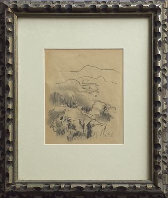 ANNA TICHO - Technique: CHARCOAL Size: 20x16