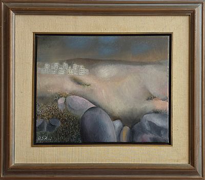 NAFTALI BEZEM - Technique: OIL ON CANVAS Size: 33x41