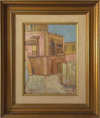 YEHOSHUA GROSSBARD - Technique: OIL ON BOARD Size: 40x30