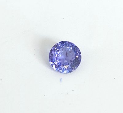 אבן טנזנייט נדירה מלוטשת סופר AAA+++, משקל 1.43 קראט, ברמה הגבוהה ביותר, שקופה 