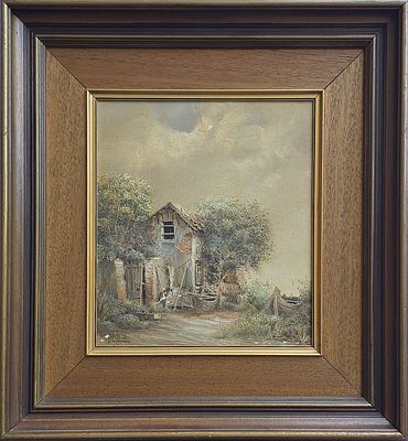 YAACOV NOVOGRODER - Technique: OIL ON CANVAS Size: 32x29