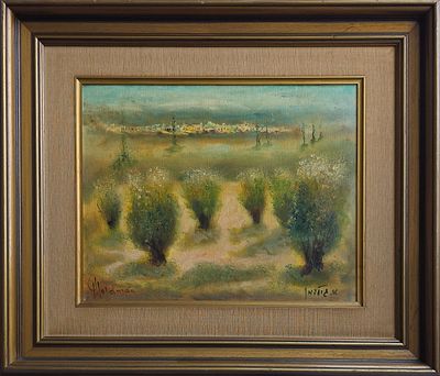 ALBERT GOLDMAN - Technique: OIL ON CANVAS Size: 40x50