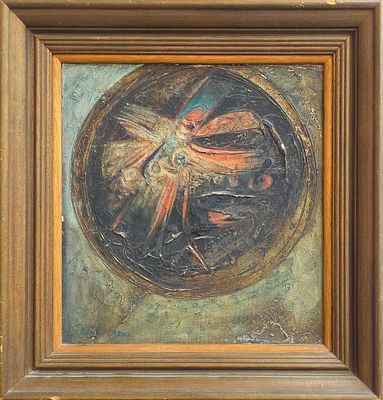 DAVID AZUZ - Technique: OIL ON CANVAS Size: 30X28