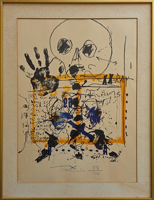 IGAL TUMARKIN - Technique: LITHO SIGNED BY HAND Size: 58X42
