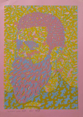 YOEL GILINSKI - Technique: LITHO SIGNED BY HAND Size: 50X35 Date: 1981