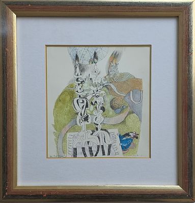 NAFTALI BEZEM - Technique: MIX TECHNIQUE Size: 27x24