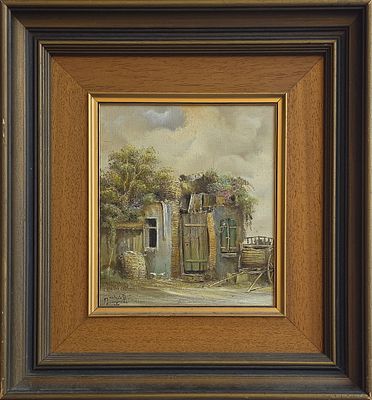 YAACOV NOVOGRODER - Technique: OIL ON CANVAS Size: 24x21