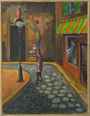YOSEF HANANNIA - Technique: OIL ON CANVAS Size: 32x24