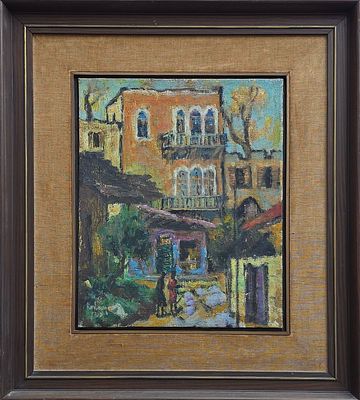 YEHUDA RODAN - Technique: OIL ON CANVAS Size: 41x33
