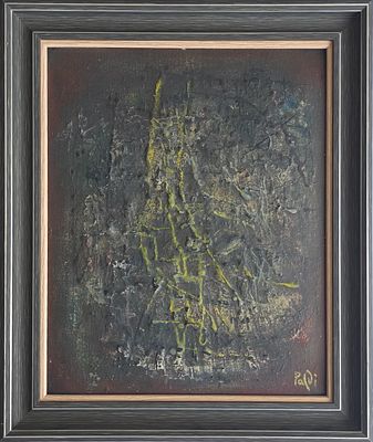 ISRAEL PALDI - Technique: OIL ON MAZONITE Size: 50x40
