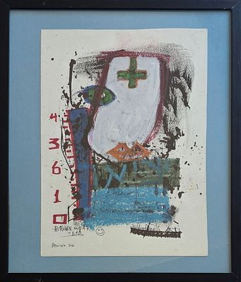 BAZOUKA JOE - Technique: MIX TECHNIQUE Size: 50X35