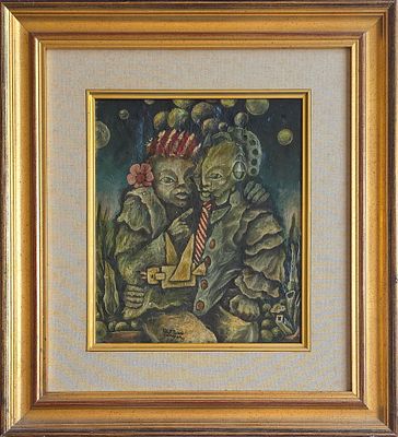 HAIM COHEN HOOFER - Technique: OIL ON CANVAS Size: 35x30