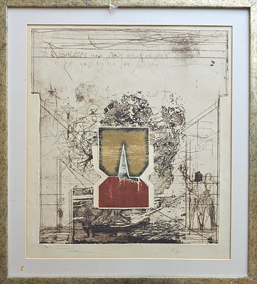 IGAL TUMARKIN - Technique: ETCHING SIGNED BY HAND Size: 60x52