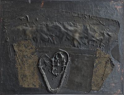 DAVID KAFTORI - Technique: OIL AND COLLAGE ON CANVAS Size: 60X80