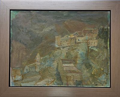 ELIAHU GAT - Technique: OIL ON CANVAS Size: 60X80