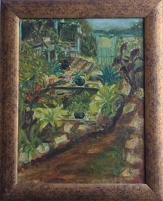 FIMA EPHRAIM ROITENBERG - Technique: OIL ON CANVAS Size: 49x38