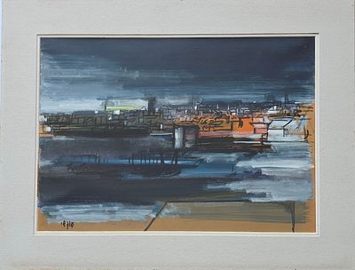 AVSHALOM OKASHI - Technique: GOUACHE Size: 50x70