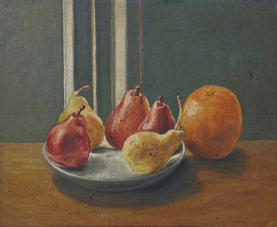 ITZU RIMMER - Technique: OIL ON CANVAS Size: 31x38