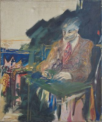 ITZU RIMMER - Technique: OIL ON CANVAS Size: 73x61 Date: 1977