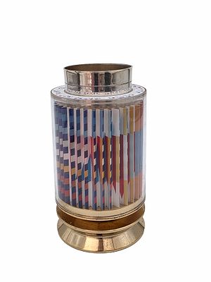 YAACOV AGAM - Technique: KIDDUSH CUP Size: 15X8