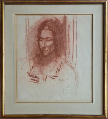YEHEZKEL STREICHMAN - Technique: PASTEL Size: 60X48